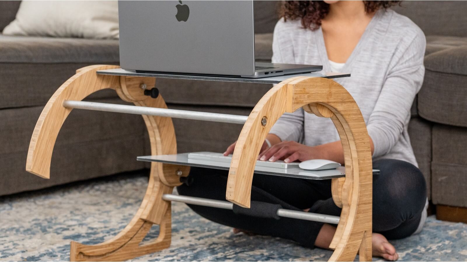 The Ultimate Guide to Sitting Cross-Legged at Your Laptop - Lunadesk