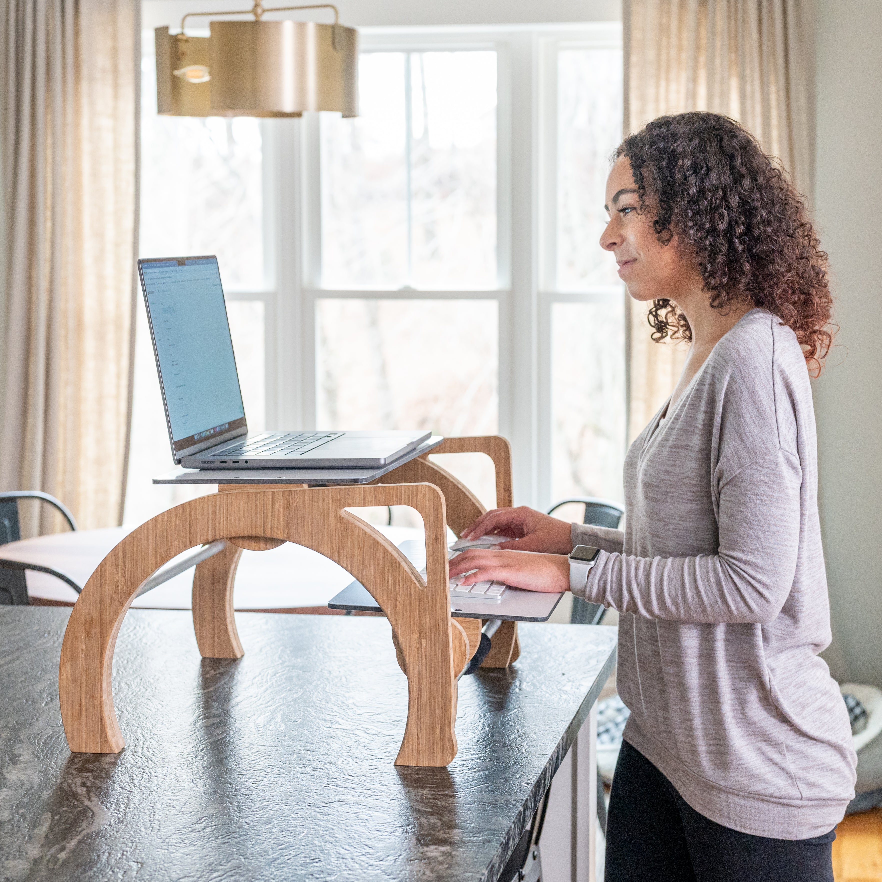 Best sit discount stand desk chair